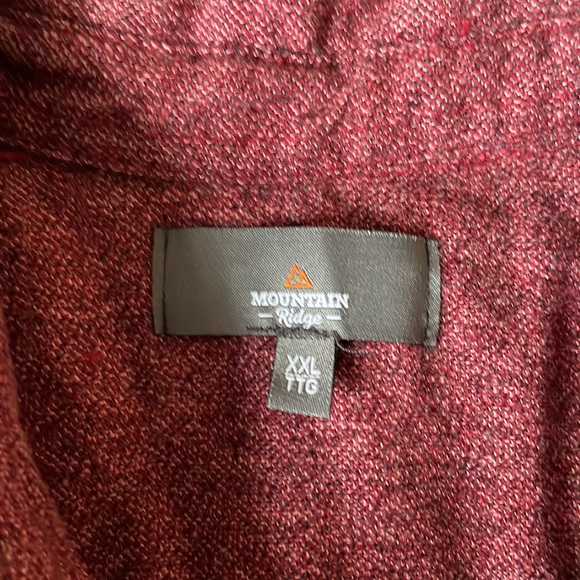 Burgundy Button Down Mountain Ridge XXL - Picture 7 of 8